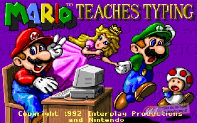 Mario enseña a escribir - Trucos