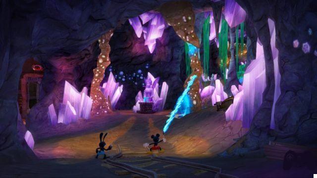 El recorrido de Disney Epic Mickey 2: La aventura de Mickey y Oswald