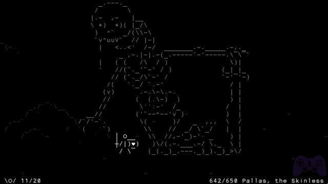 Stone Story RPG, la revisión de un RPG inactivo en arte ASCII
