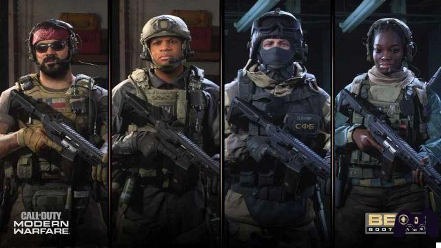 Call of Duty: Modern Warfare cómo desbloquear todas las máscaras de operador