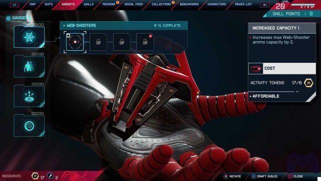 Spider-Man: Miles Morales, todos los gadgets y actualizaciones