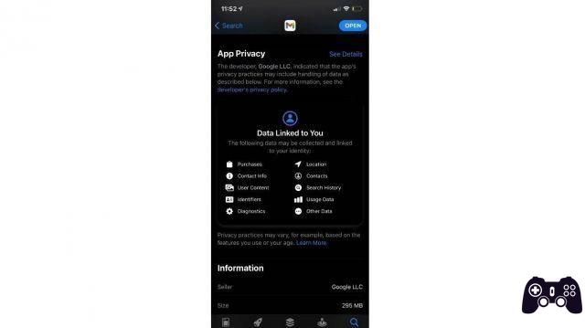 Gmail actualizado a iOS después de tres meses, Google dice que no teme a las etiquetas de privacidad