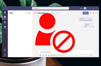 Cómo bloquear contactos en Microsoft Teams