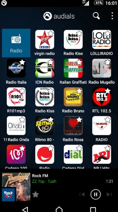 Cómo escuchar la radio en Android con Audials Radio