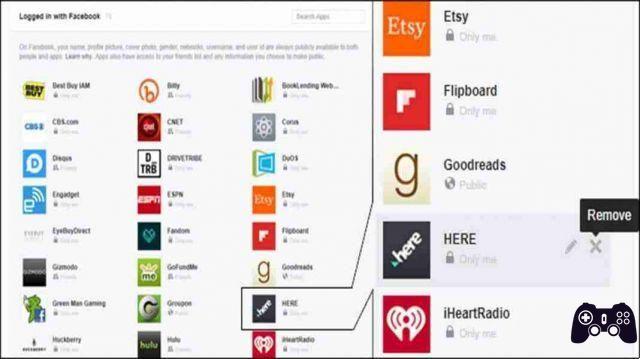 Comment supprimer des applications de Facebook