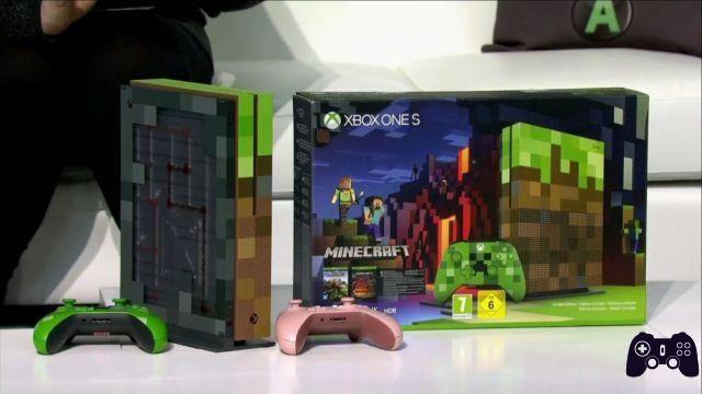 Noticias Xbox One S con temática de Minecraft