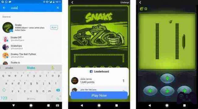 Snake no Facebook Messenger como baixar e jogar