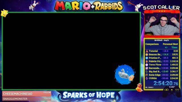 Mario + Rabbids: Sparks Of Hope, completado en 3 horas al 100%