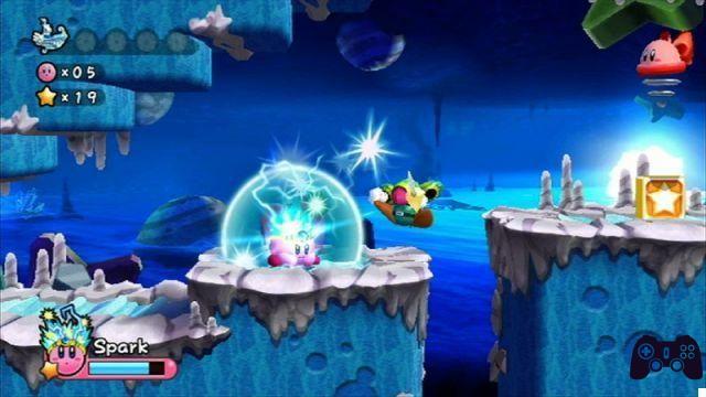 El recorrido de Kirby's Adventure Wii
