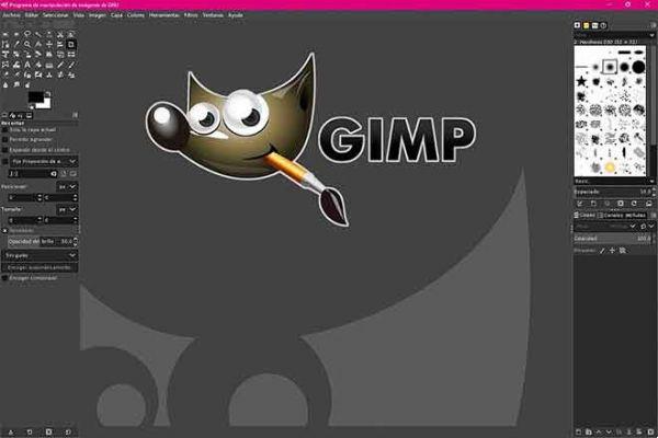 configure this tab button on gimp on mac