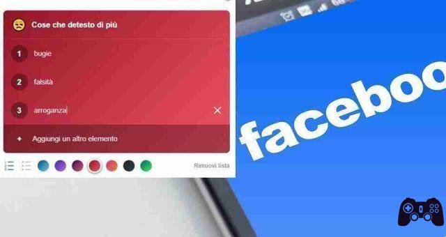 Como usar o novo recurso de lista do Facebook em suas postagens